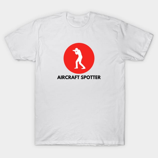 Airplane Spotter T-Shirt by Jetmike